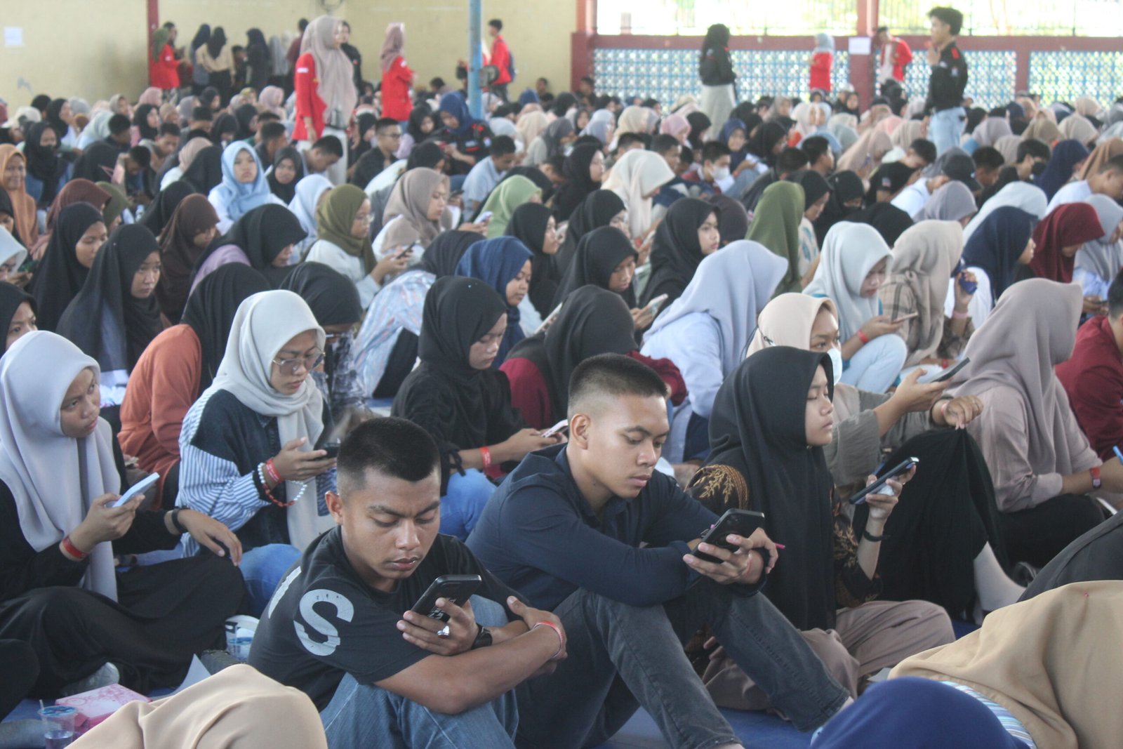 Ratusan Siswa Pinrang Ikuti Tryout Akbar 2024 KMP-UNHAS