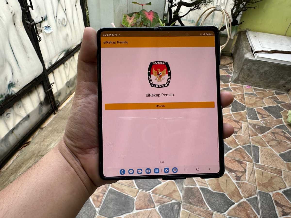 Internet Lemah, Aplikasi Sirekap KPU Rawan Bermasalah di Pinrang