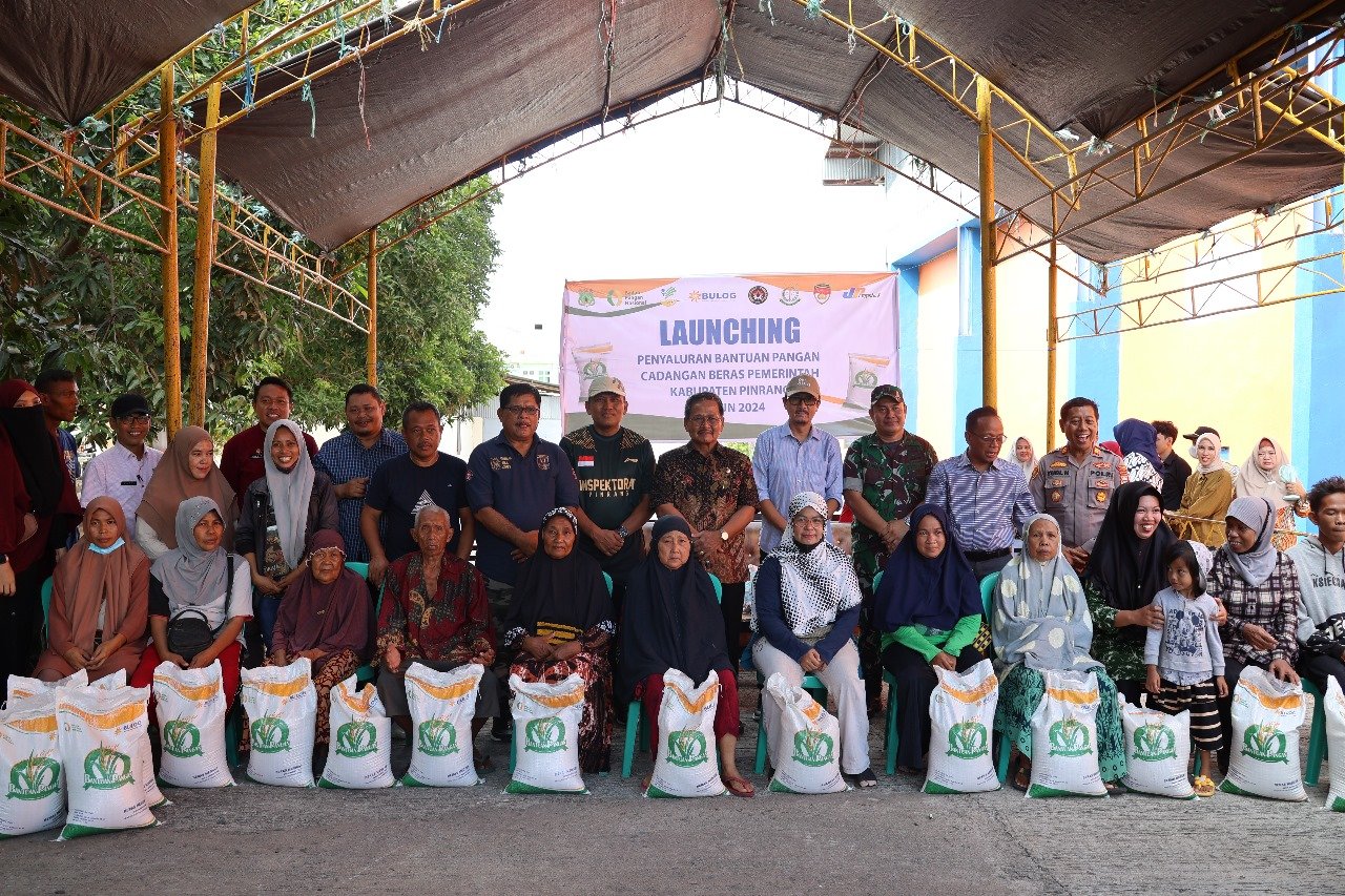 Sebanyak 25.354 Warga Pinrang Terima Bantuan Pangan