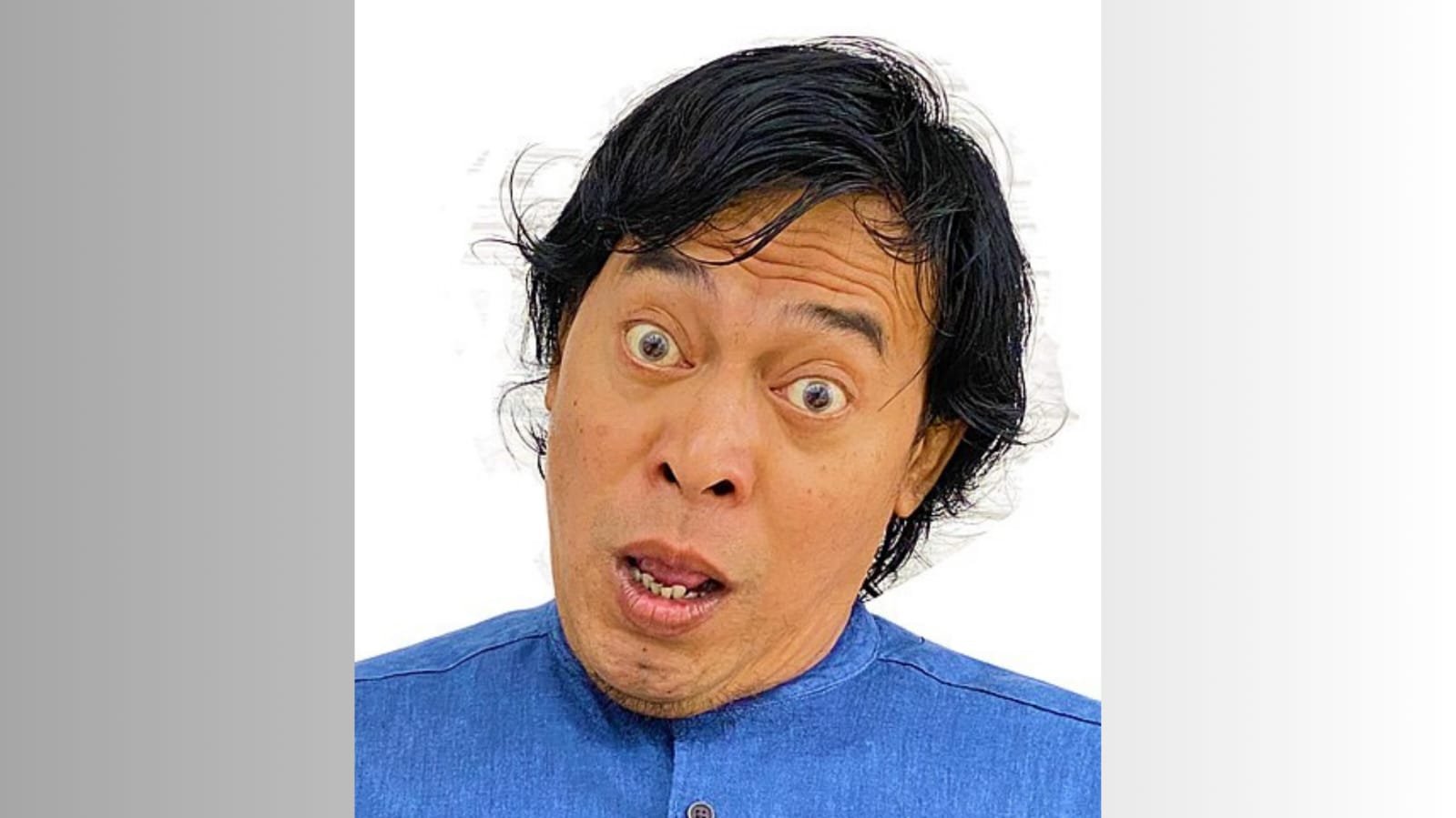 Foto nyeleneh Komedian Komeng Calon DPD Jawa Barat