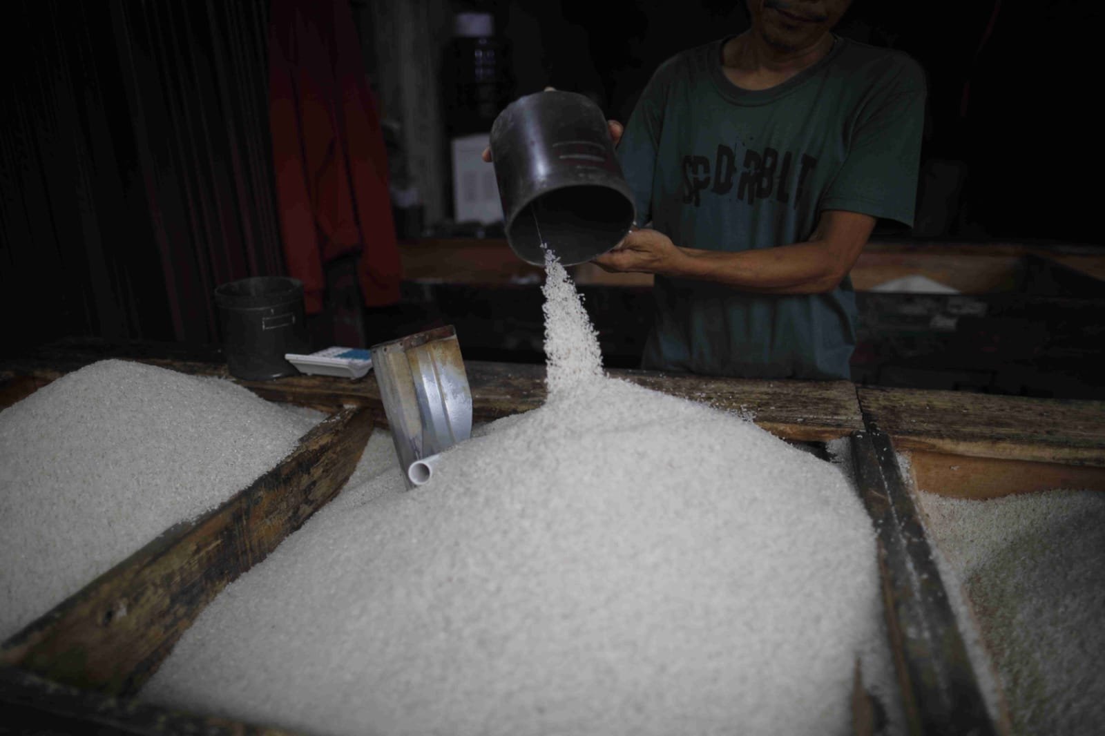 Penjual Beras di Pasar Tradisional (IST) angindai.com