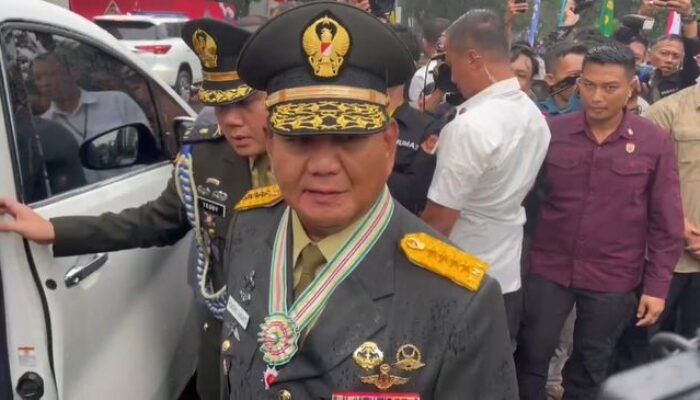 Prabowo Subianto Resmi Sandang Pangkat Jenderal TNI (HOR)