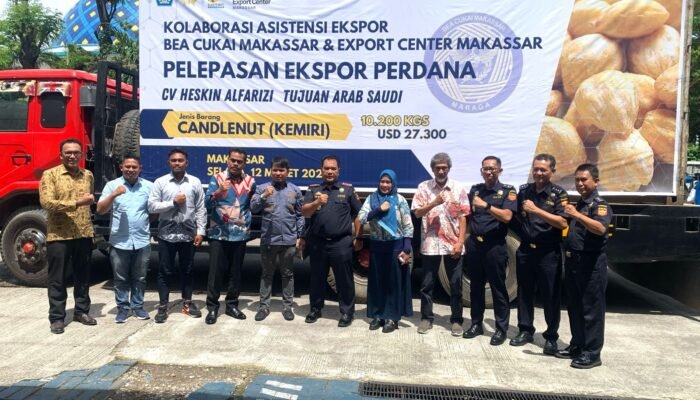 10,2 Ton Kemiri asal Sidrap Diekspor ke Arab Saudi