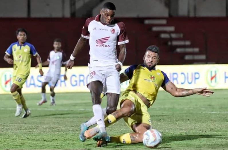 Hasil BRI Liga 1 pada pekan ke-29, tim tuan ruman Barito Putra berhasil menumbangkan PSM Makassar, berakhir dengan kemenangan tim tuan rumah 3-1