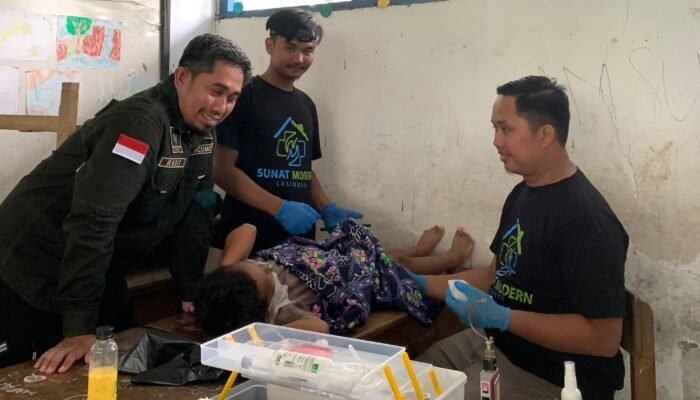 BEM ICP Bersama Khitan Lem Nusantara Gelar Sunatan Massal