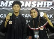 Membanggakan, Dua Pencak Silat Asal Pinrang Boyong 3 Medali Emas di Bandung