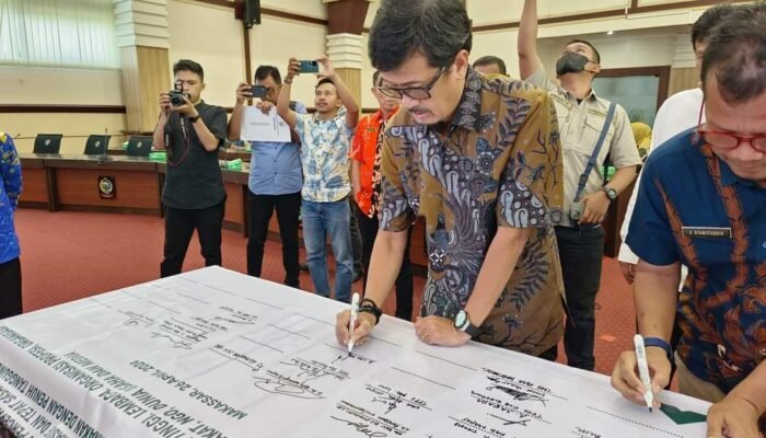 Plh Bupati Pinrang Andi Tjalo Ikuti Rembuk Stunting Tingkat Sulsel