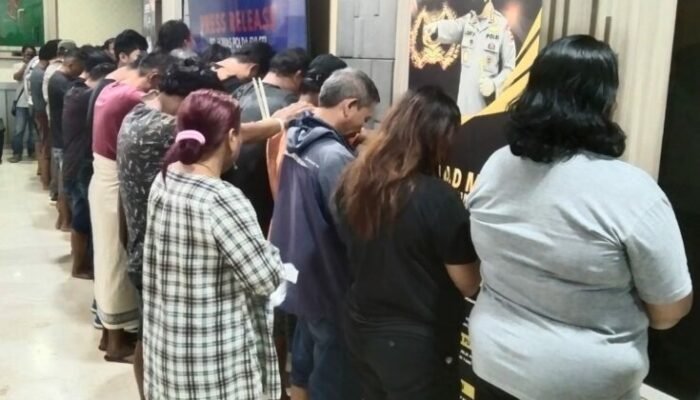 Polda Sulsel Tahan 35 Pemain Dadu dan Sabung Ayam