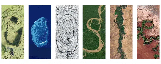 Google Doodle merayakan Hari Bumi dengan deretan foto bumi dari udara, menampilkan lokasi di berbagai belahan dunia yang sedang berupaya melindungi alam dan keanekaragaman hayati