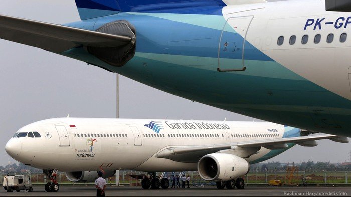 foto pesawat garuda (foto istimewa)