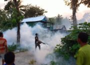 Dinkes Pinrang Lakukan Fogging Pencegahan Nyamuk DBD
