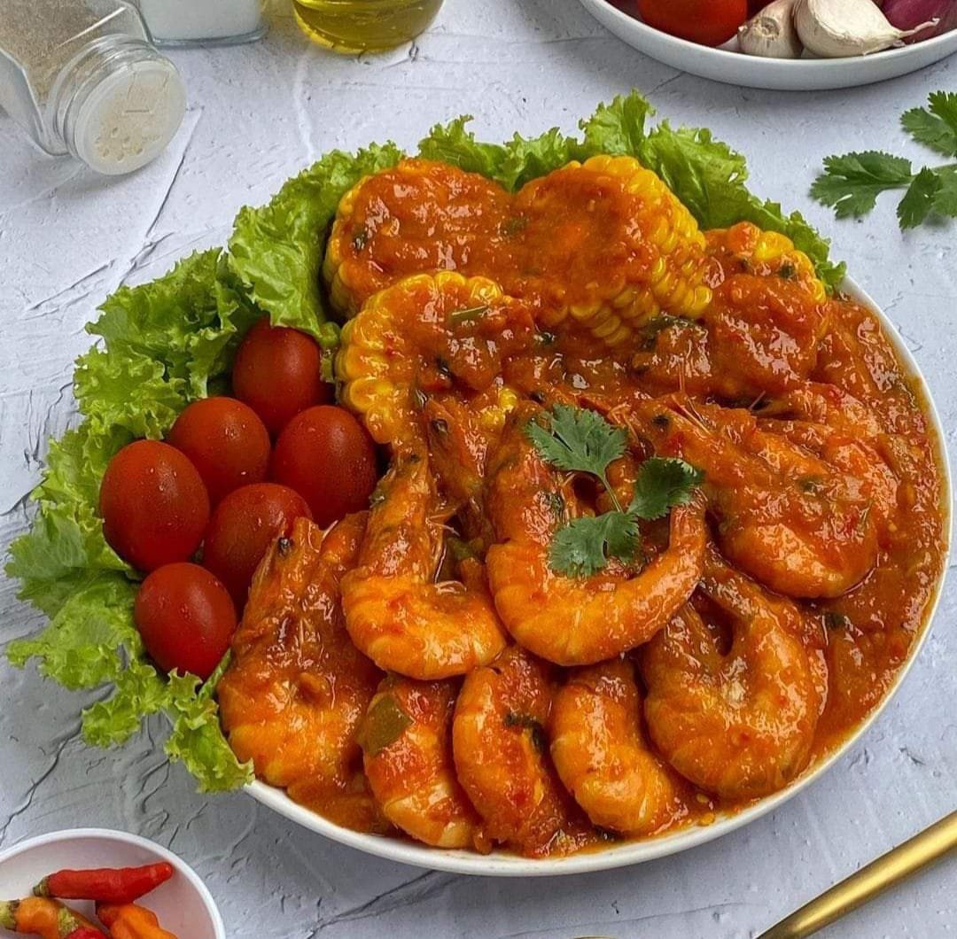 Resep Udang Saus Padang (Foto: Istimewa).