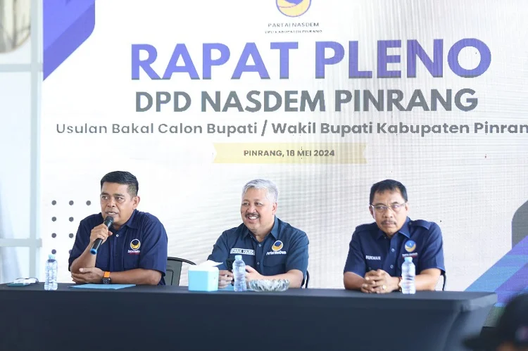 NasDem Usung Pasangan Irwan Hamid-Sudirman Bungi Pilkada Pinrang
