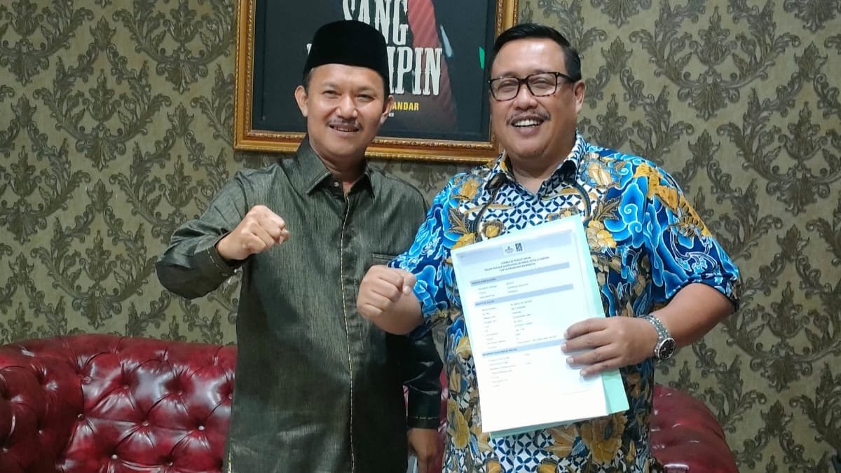 Politisi Abdillah Natsir mengikuti Fit and proper test atau Uji Kelayakan dan Kepatutan (UKK) sebagai Bakal Calon Kepala Daerah (Bacakada) di kantor DPP PKB