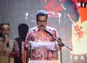 Pj.Bupati Pinrang Hadiri Peluncuran Pemilu Kepala Daerah Kabupaten Pinrang.