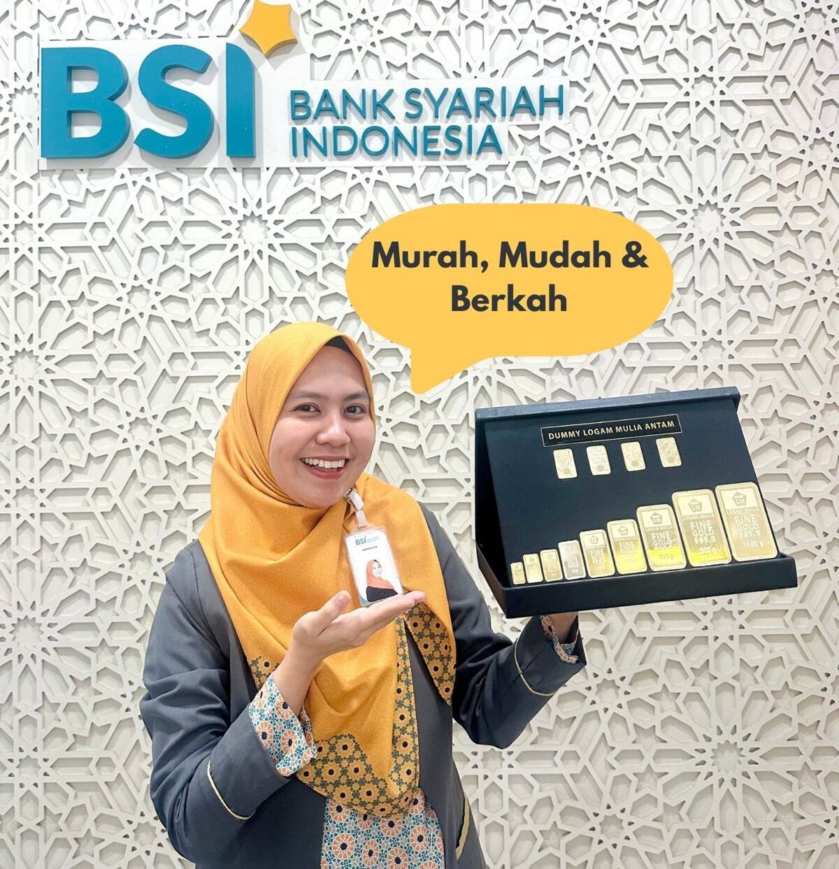 Investasi Emas BSI Pinrang Capai Rp3,6M Lebih Per Juli 2024