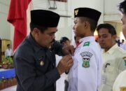 Pj.Bupati Pinrang Kukuhkan Paskibraka Tahun 2024