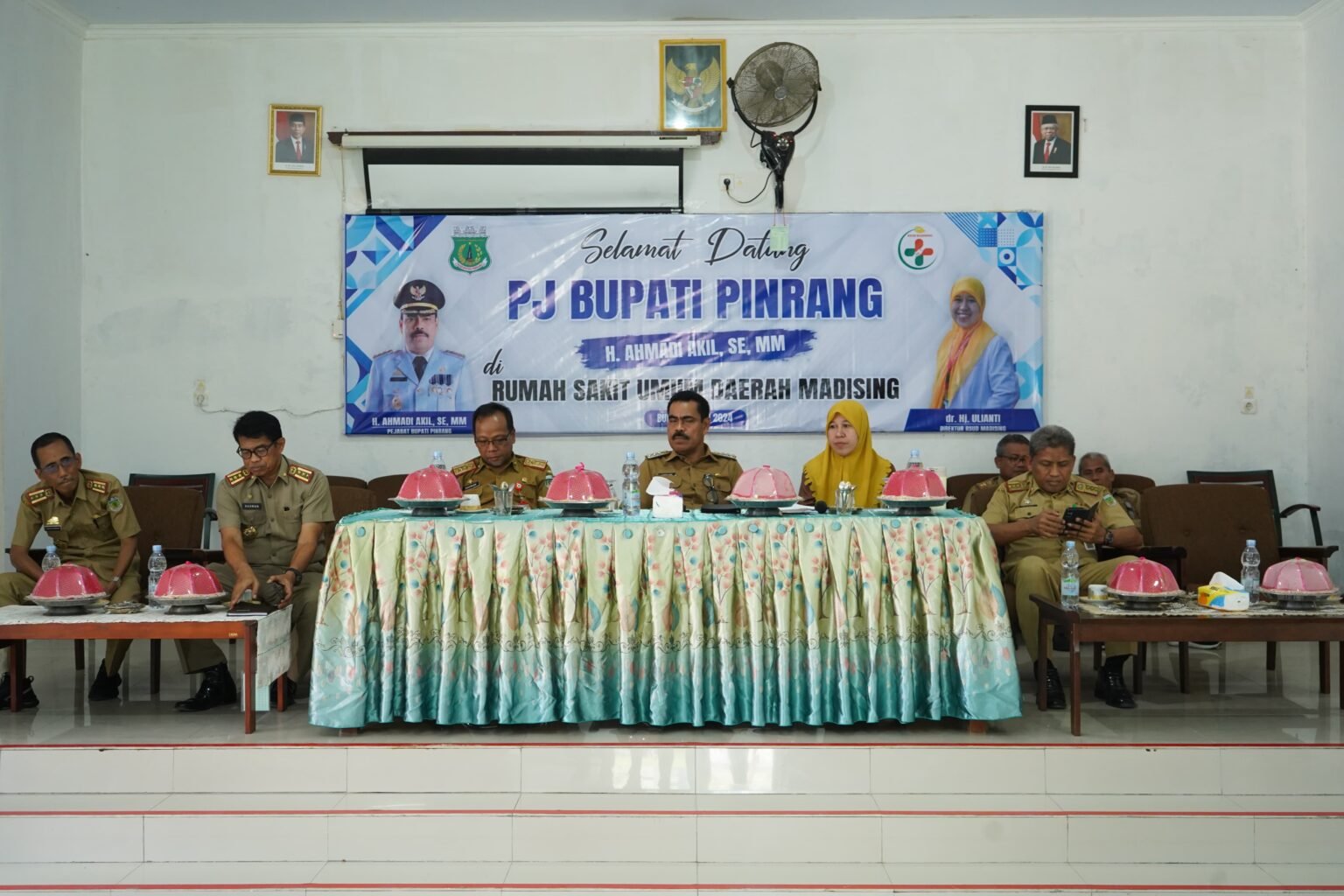 Pj Bupati Pinrang Ahmadi Akil Kunjungi RSUD Madising