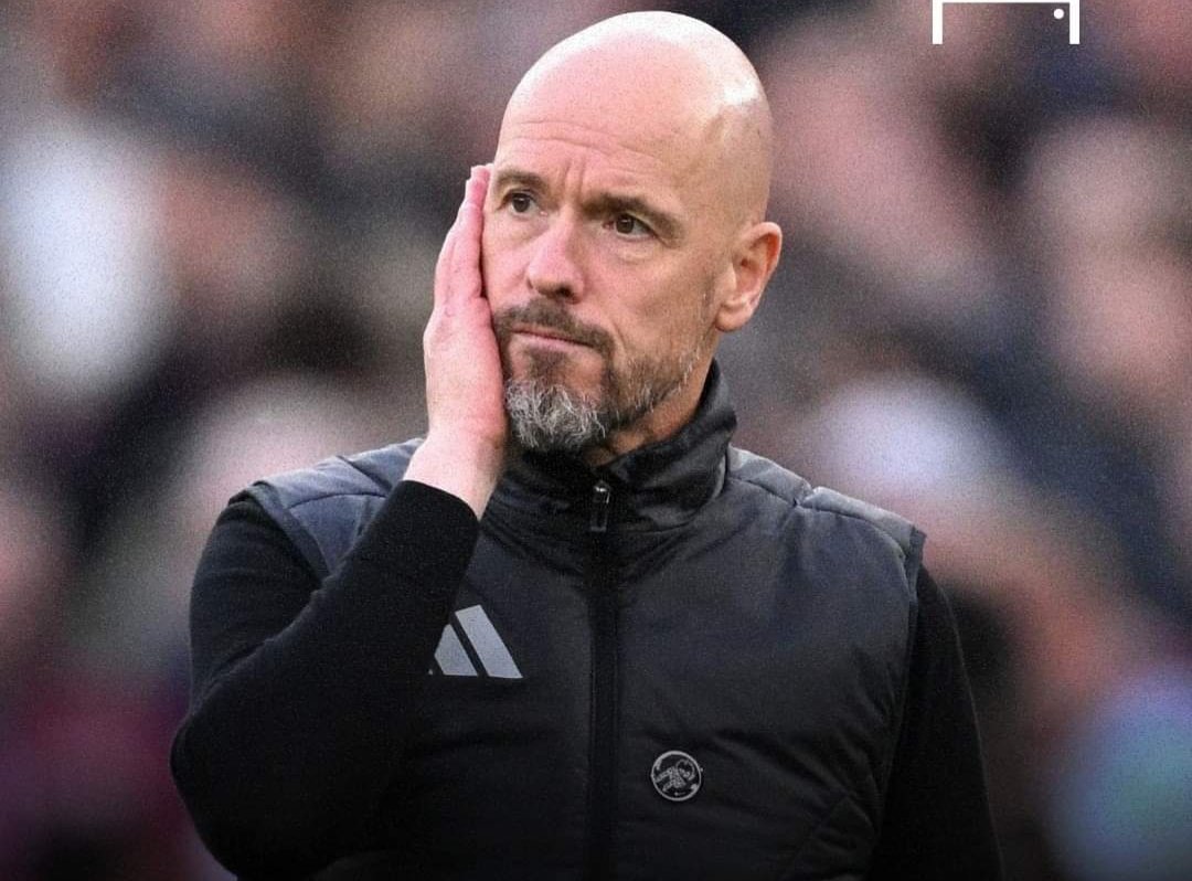 Pelatih Manchester United, Erik Ten Hag (IST).