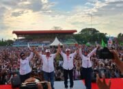 Puluhan Ribu Warga Pinrang Padati Kampanye Akbar JADI di Stadion Bau Massepe