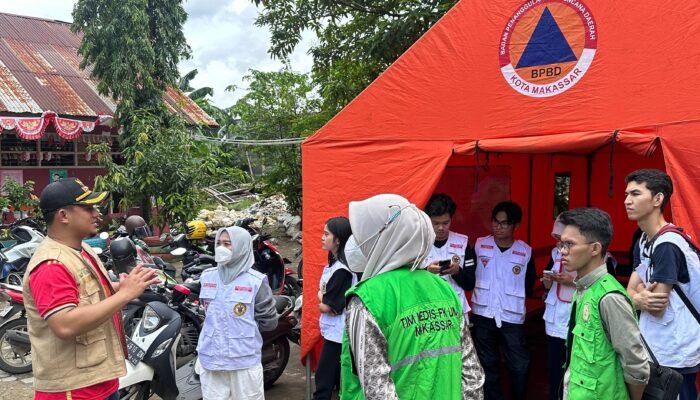 Banjir Surut, Lurah Katimbang Pastikan Warga Beraktivitas Normal Kembali