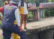 Musim Hujan, Kabid Irigasi SDABK Pinrang Monitoring Bendungan Benteng dan Saluran Induk