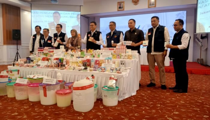 BPOM Ungkap Ratusan Kosmetik Impor Ilegal Senilai Rp8,91 Miliar