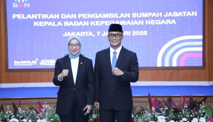 Zudan Arif Resmi Jabat Kepala BKN, Menteri PANRB: Akselerasi Transformasi