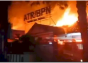 Kantor Kementerian ATR/BPN Kebakaran di Tengah Hebohnya Isu Pagar Laut
