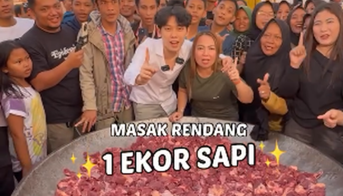 Willie Salim Dilaporkan ke Polisi Akibat Konten Rendang 200 Kg di Palembang