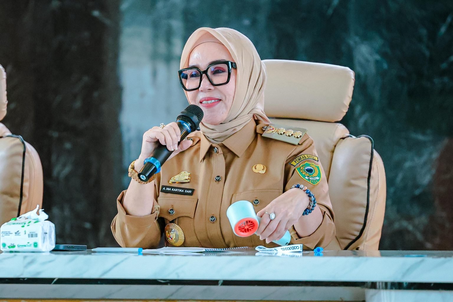 Bupati Barru, Andi Ina Kartika Sari (IST)