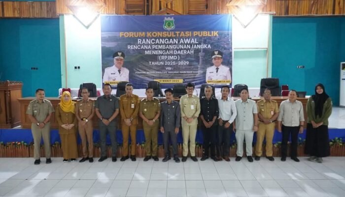 Wabup Sudirman Buka Forum Konsultasi Publik Penyusunan Awal RPJMD 2025–2029