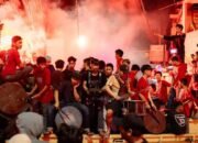 Tak Terima Dapat Juara Harapan, Emzil Buang Piala Lomba Patrol Siporennu Squad III