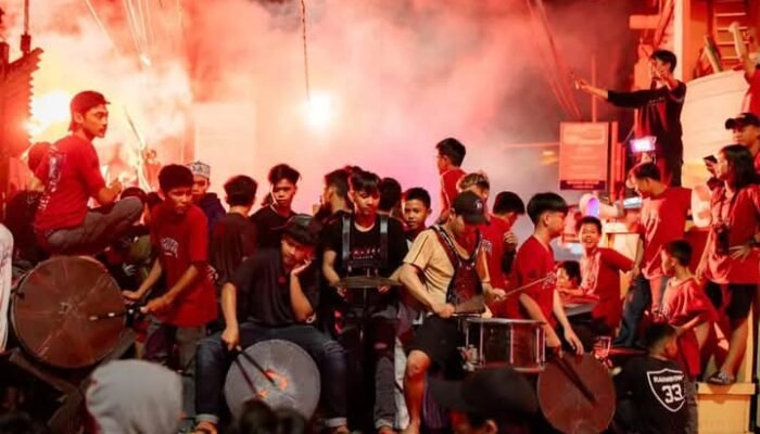 Tak Terima Dapat Juara Harapan, Emzil Buang Piala Lomba Patrol Siporennu Squad III