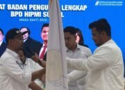 Syamsul Rijal Resmi Jabat Ketua BAKASTRA HIPMI Sulsel