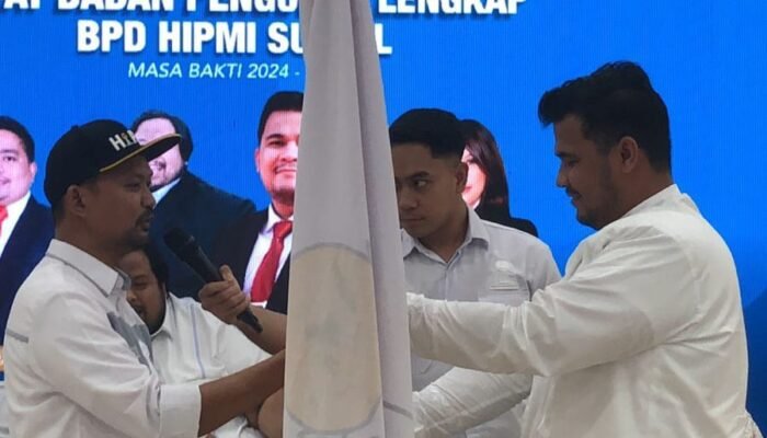 Syamsul Rijal Resmi Jabat Ketua BAKASTRA HIPMI Sulsel