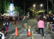 Salam Perpisahan, Kapolres Pinrang Lepas Peserta Tiba Tiba Ramadan Run Rice