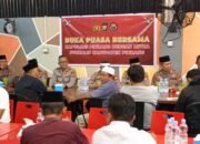 Kapolres Pinrang AKBP Andiko Wicaksono Buka Puasa Bersama Jurnalis Pinrang