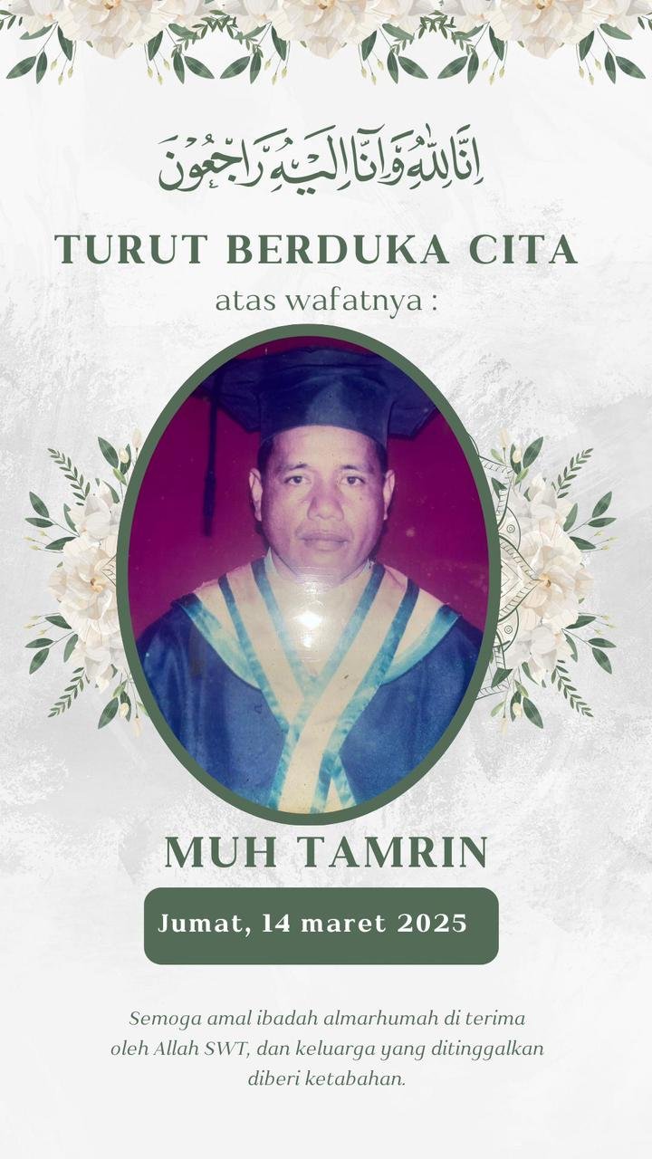 Kepala BKPSDM Pinrang, Abdul Rahman memimpin prosesi pelepasan jenazah ASN Muhammad Tamrin, Kepala Seksi Kesejahteraan Rakyat yang telah meninggal dunia pada hari Jumat, 14 Maret 2025