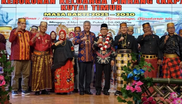 Bupati Pinrang Irwan Hamid Hadiri Pelantikan KKP Kutai Timur