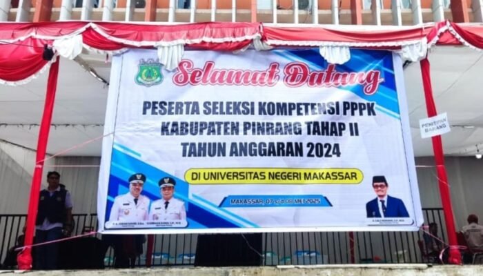 Ratusan Calon PPPK Kabupaten Pinrang Ikuti Tes Seleksi Tahap 2