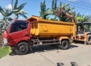 Aksi Cepat Pemkab Pinrang: Tumpukan Sampah di Jalan Langnga Dipindahkan