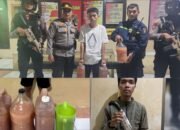Polsek Manggala Berhasil Gagalkan Pesta Miras dan Amankan Sajam