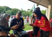 Car Free Day, Warga Pinrang Antusias Aktivasi IKD di Lasinrang Park