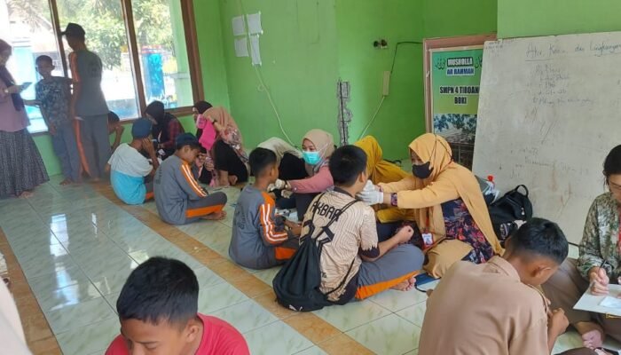 Puskesmas Mattiro Deceng Laksanakan CKG di Sekolah se-Kecamatan Tiroang
