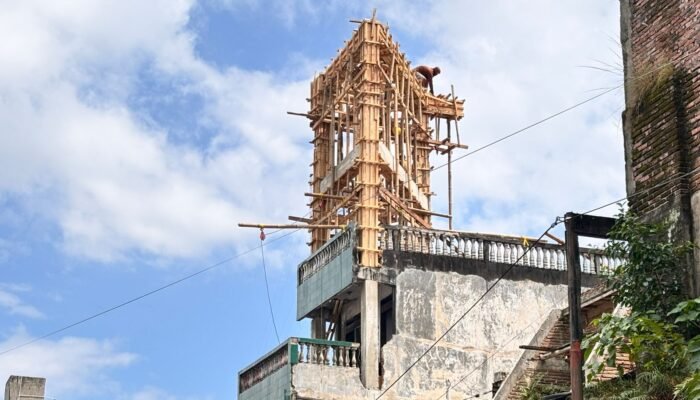 Pemkab Pinrang Tidak Izinkan, Pembangunan Tower Berlanjut Sembunyi-sembunyi