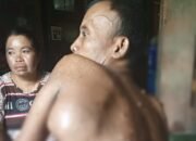 OSIS SMPN 7 Pinrang Galang Dana bagi Pengidap Tumor Ganas di Desa Paria