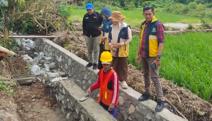 Musim Kemarau, Dinas SDABK Pinrang Lakukan Rehabilitasi Irigasi