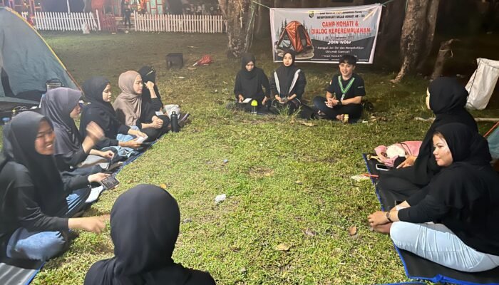 Kohati Komisariat STKIP Cokroaminoto Pinrang Gelar Camp dan Dialog Keperempuanan, Perkuat Jati Diri Kader HMI