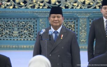 Presiden Prabowo Subianto melantik Erick Thohir sebagai Menpora dan Djamari Chaniago sebagai Menko Polkam, serta mengangkat sejumlah pejabat baru di Kabinet Merah Putih 2024–2029 pada Rabu (17/9/2025)